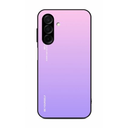 Zadný pevný kryt LUXURY na Samsung A26 5G dúhový ružový