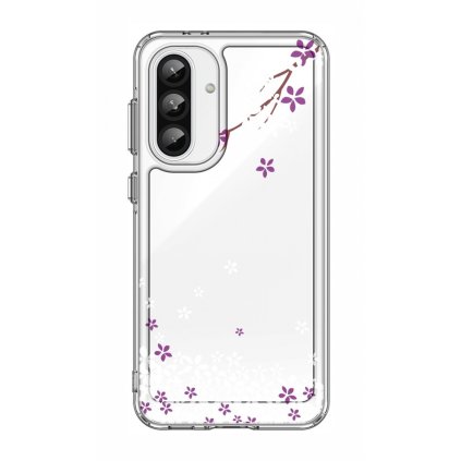 Zadný pevný kryt Image na Samsung A56 Kvetiny sakury