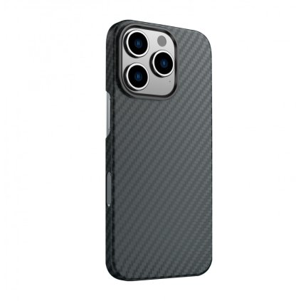 Zadný kryt Swissten Magcarbon pre Apple iPhone 16e čierny