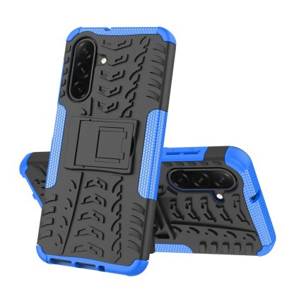 Ultra odolný zadný kryt na Samsung A36 modrý