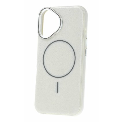 Zadný kryt Magsafe Slim Shiny pre iPhone 16 strieborný