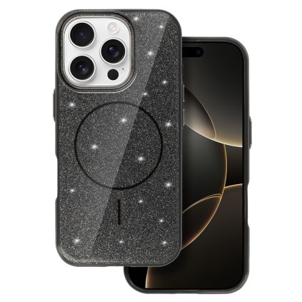 Zadný kryt Magsafe Slim Shiny pre iPhone 15 Pro čierny
