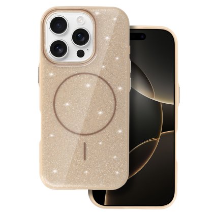Zadný kryt Magsafe Slim Shiny pre iPhone 13 Pro Max zlatý