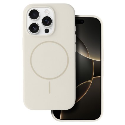 Zadný kryt Magsafe Slim Silicone pre iPhone 16 kameň