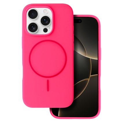 Zadný kryt Magsafe Slim Silicone pre iPhone 14 Pro Max ružový