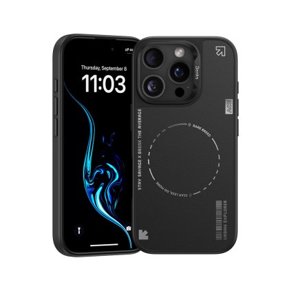 Zadný kryt Benks Dynamic Minimalist pre iPhone 16 Pro Max čierny
