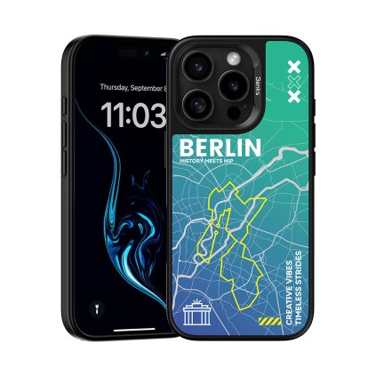 Zadný kryt Benks Dynamic City Berlin pre iPhone 16 Pro Max