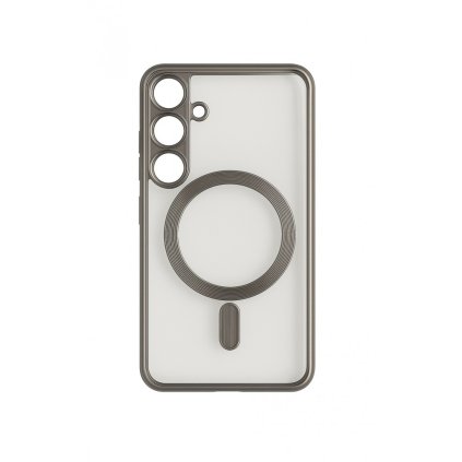 Zadný kryt Metallic Magsafe pre Samsung Galaxy S25 Titanium