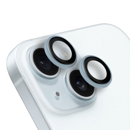 Ochrana objektívu OBAL:ME pre Apple iPhone 15-15 Plus Modrá