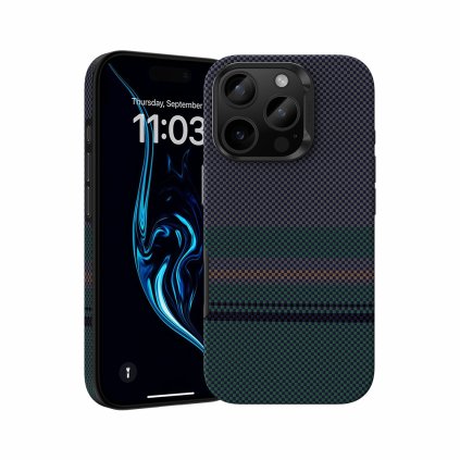 Zadný kryt Benks Magnetic Armor Pro Aurora Kevlar 600D (CA65) pre iPhone 16 Pro