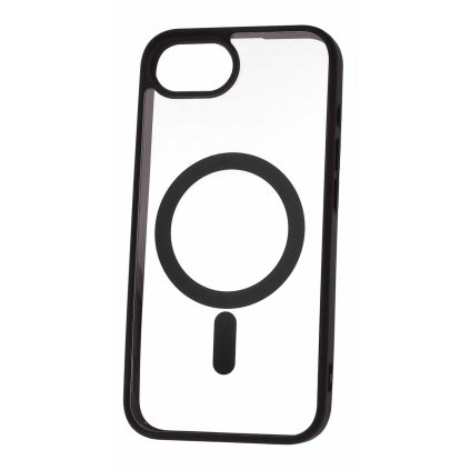 Zadný kryt Acrylic Color Magsafe pre iPhone 16e čierny