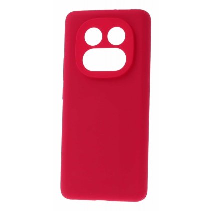 Zadný kryt Silicone Lite pre Xiaomi Redmi Note 14 Pro 4G burgundy
