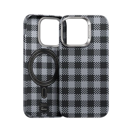 Zadný kryt Benks Magnetic Armor Vichy Kevlar (BF66) pre iPhone 16 Pro Max čierny
