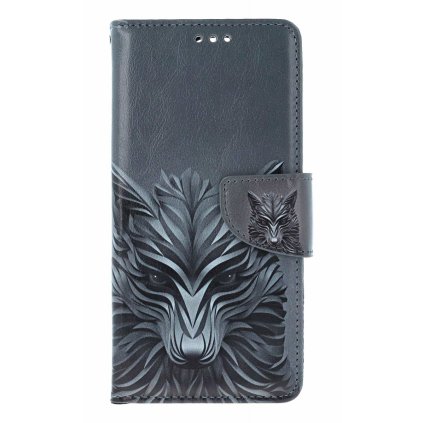 Knižkové puzdro na Xiaomi Redmi Note 14S Vlk