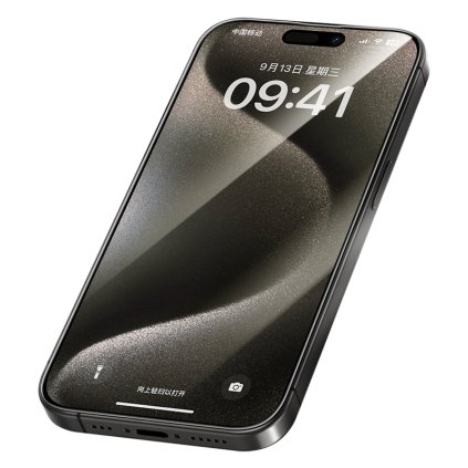 Tvrdené sklo Benks Arc Shield Full Coverage pre iPhone 15 Pro čierne