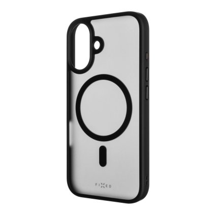 Zadný kryt FIXED MagMisty s podporou Magsafe pre Apple iPhone 16, čierny