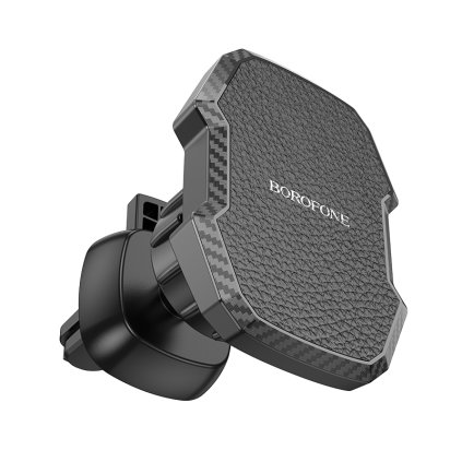 Magnetický držiak do auta Borofone BH110 do ventilačnej mriežky čierny ROZBALENÝ
