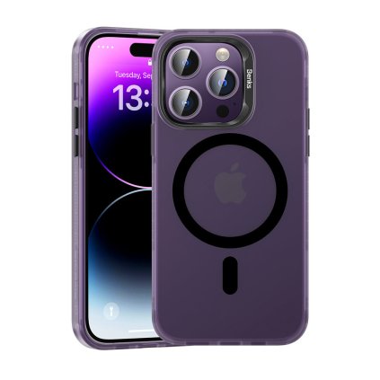 Zadný kryt Benks Etui Magnetic Lucid Armor pre iPhone 15 Pro fialový ROZBALENÉ
