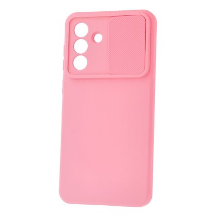 Zadný kryt Camshield Soft pre Samsung Galaxy A36 5G svetlo ružový