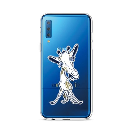 Zadný silikónový kryt na Samsung A7 Zoo Life