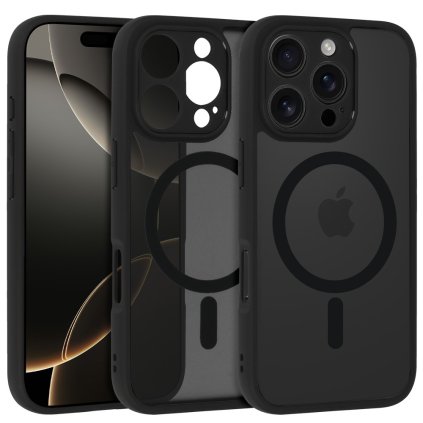 Zadný kryt Full Matte Mag Cover pre iPhone 13 Pro Max čierny