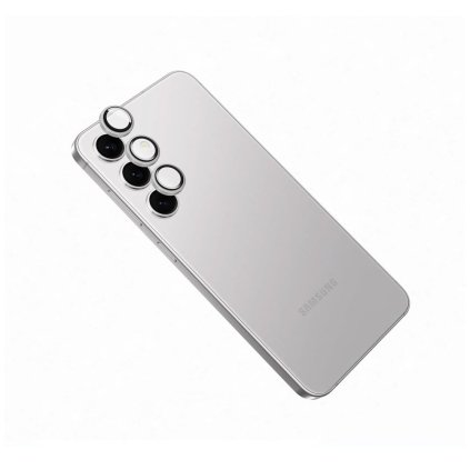 Ochranné sklá objektívov fotoaparátov FIXED Camera Glass pre Samsung Galaxy A16 4G/5G, strieborné