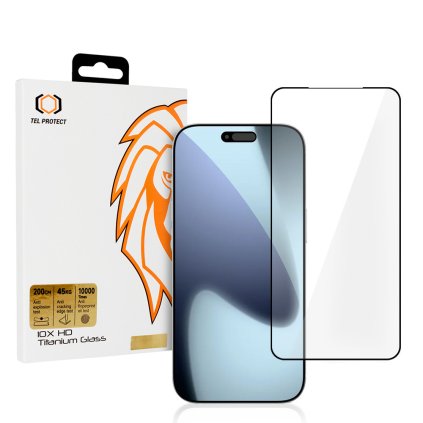 Tvrdené sklo Tel Protect 10X HD Titanium pre iPhone 17 Pro Max