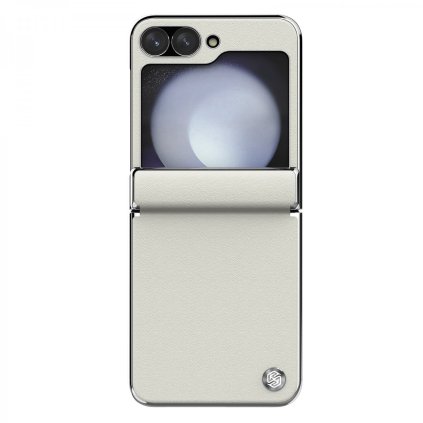 Zadný kryt Nillkin CamShield Flip pre Samsung Galaxy Z Flip 6-7 FE biely