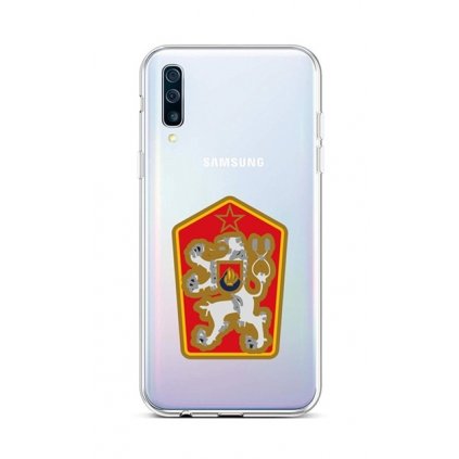 Zadný silikónový kryt na Samsung A50 Štátny znak