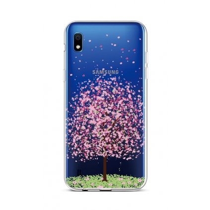 Zadný silikónový kryt na Samsung A10 Blossom Tree