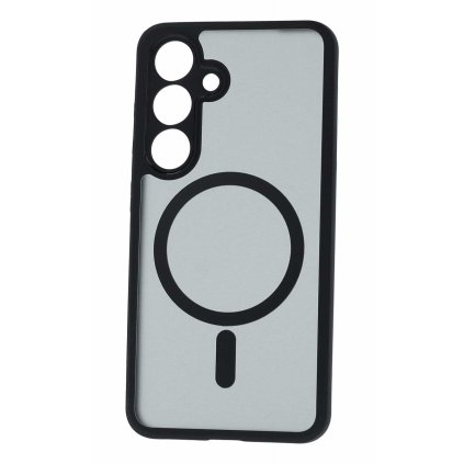 Zadný kryt Full Matte Mag Cover pre Samsung Galaxy S24, čierny