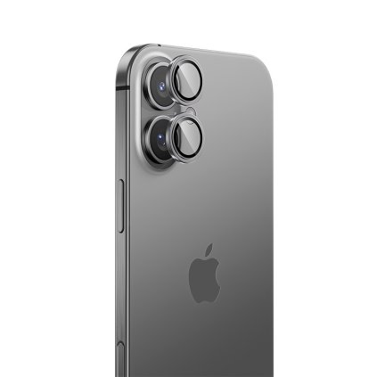 Tvrdené sklo Benks Glass Warrior Lens Protector na šošovky fotoaparátu pre iPhone 16-16 Plus grey