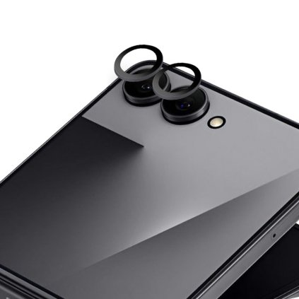 Ochrana šošoviek OBAL:ME pre Samsung Galaxy Z Flip 7/FE Jetblack
