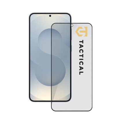 Tvrdené sklo Tactical Glass Shield Privacy Stealth 5D pre Samsung Galaxy S24–S25 Black