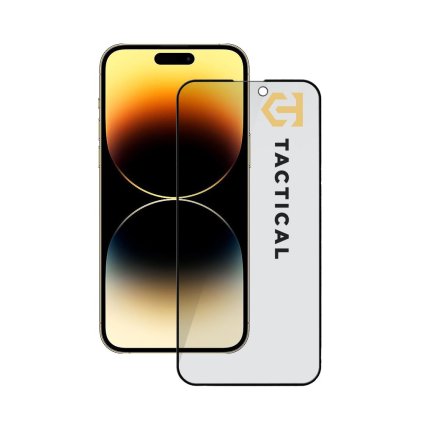 Tvrdené sklo Tactical Glass Shield Privacy Stealth 5D pre Apple iPhone 14 Pro Max Black
