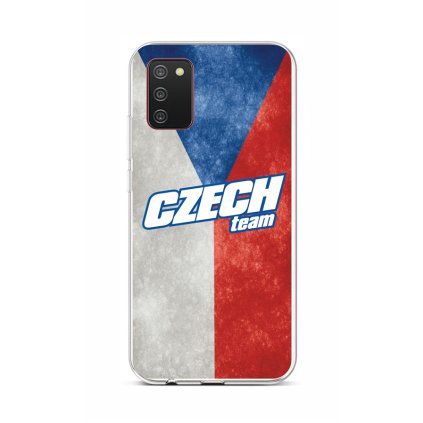 Zadný silikónový kryt na Samsung A02s Czech Team
