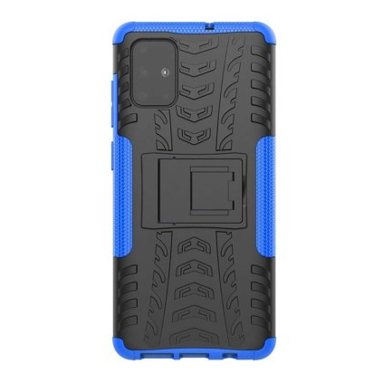 Ultra odolný zadný kryt pre Samsung A02s modrý