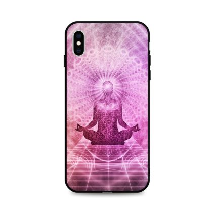 Zadný silikónový kryt DARK na iPhone XS Energy Spiritual