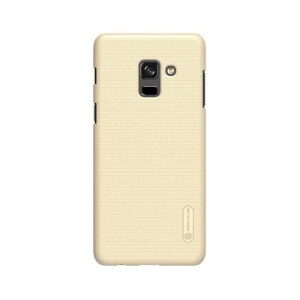 Zadný pevný kryt Nillkin pre Samsung A8 Plus 2018 zlatý