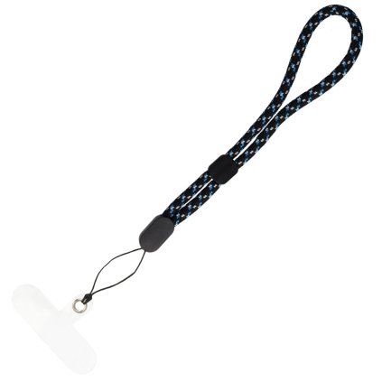 Šnúrka na mobil FZ-5 čierno-modrá