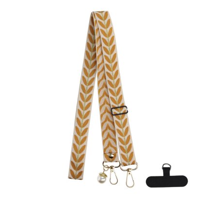 Šnúrka na mobil FZ-1 žltá