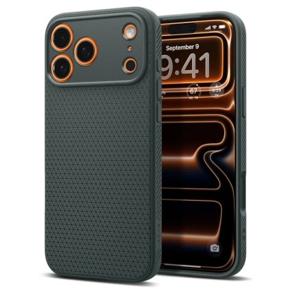 Spigen Liquid Air pre iPhone 17 Pro farba Abyss Green