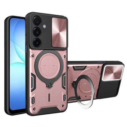 Techsuit CamGuard Pro pre Samsung Galaxy A17 5G A17 4G ružovozlaté puzdro