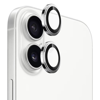 Blueo Sapphire Crystal Original sklo objektívu iPhone 17 strieborná