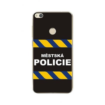 Zadný silikónový kryt na Huawei P9 Lite 2017 Mestská polícia