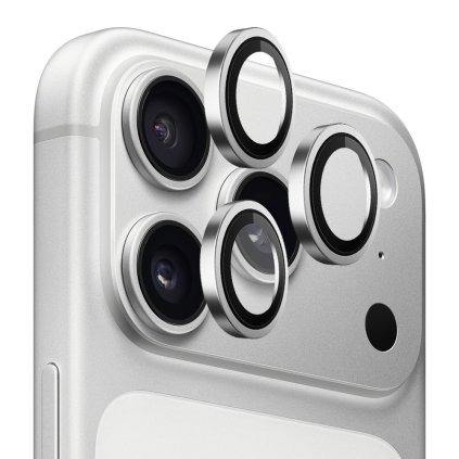 Blueo 99 antireflexné sklo na objektív iPhone 17 Pro iPhone 17 Pro Max strieborné