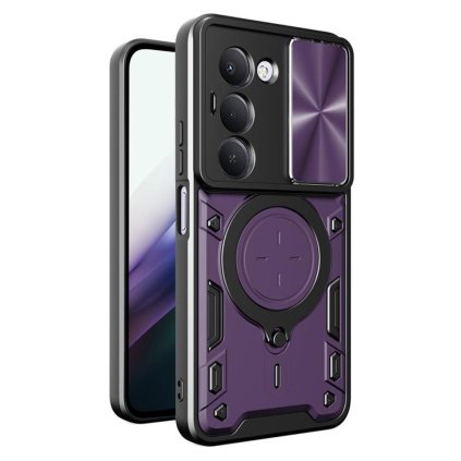 Techsuit CamGuard Pro puzdro pre Xiaomi Redmi 15 4G 5G fialová