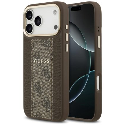 Guess Hardcase 4G Stripe MagSafe iPhone 17 Pro Max hnedy