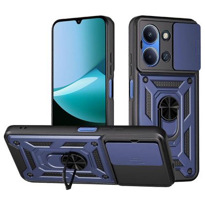 Techsuit Puzdro CamShield Series pre Xiaomi Redmi 15C 4G 5G modré