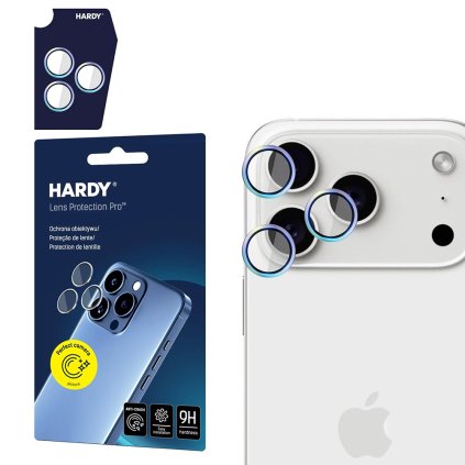 3mk Hardy ochrana šošovky pre iPhone 17 Pro iPhone 17 Pro Max dúhová